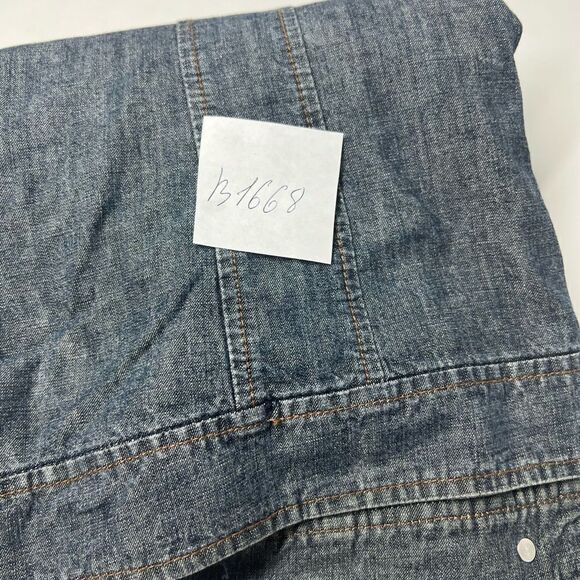 VINTAGE ESSINTIEL ORIGINAL DENIM JACKET 1970s DEADSTOCK  SIZE 44 EU/ L US - Picture 12 of 12